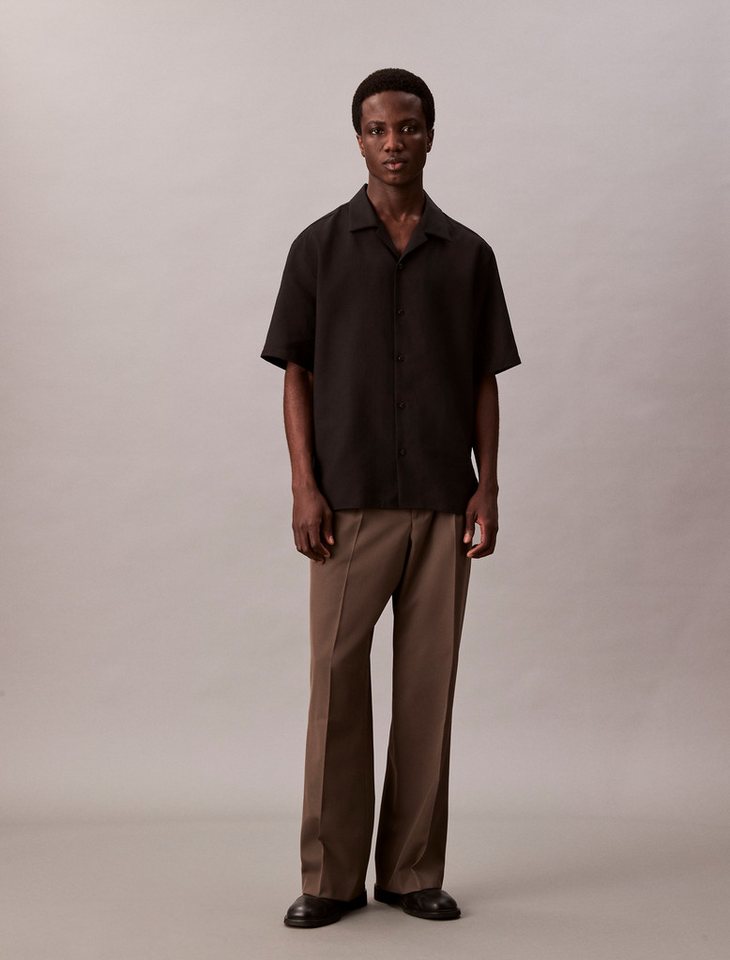 Calvin Klein Jeans Kurzarmhemd SS TRVLR LNN CMP ESY Mit Rundhalsausschnitt – Bild 5 von 5