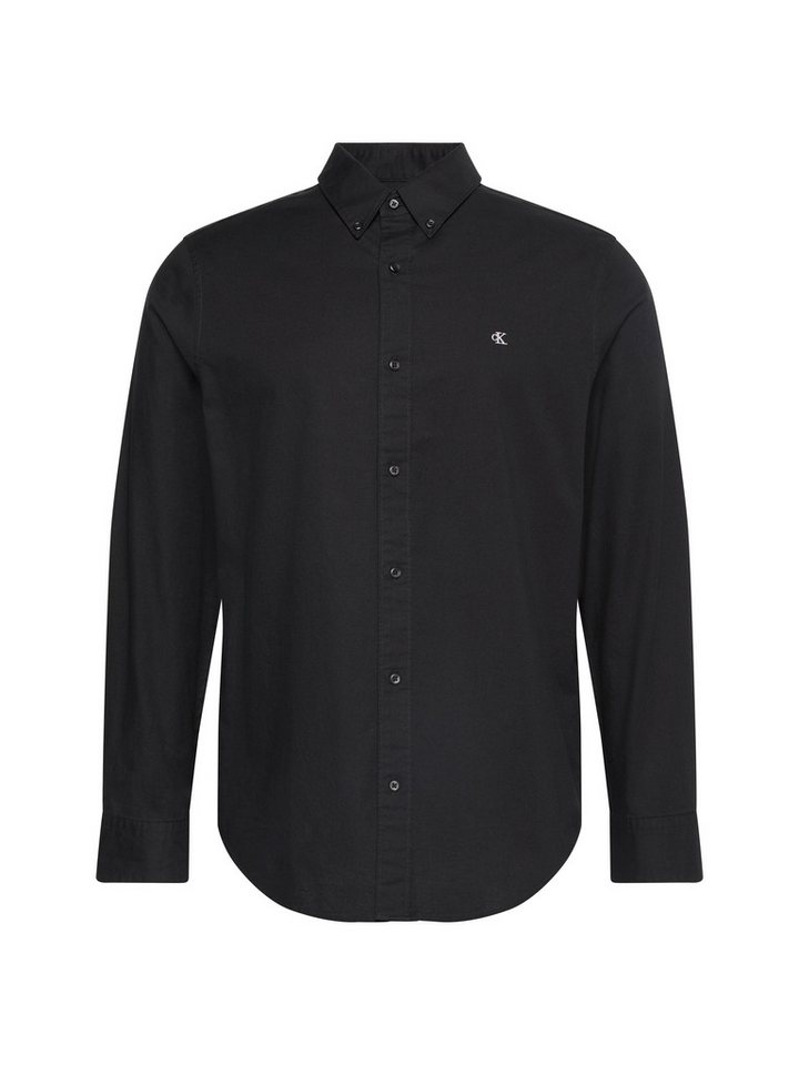 Calvin Klein Jeans Langarmhemd LS SOLID OXFORD CLASSIC SHIRT Mit Rundhalsausschnitt – Bild 3 von 5
