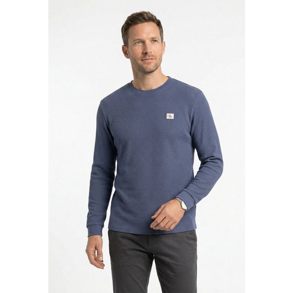 Calvin Klein Jeans Langarmshirt Mit Rundhalsausschnitt