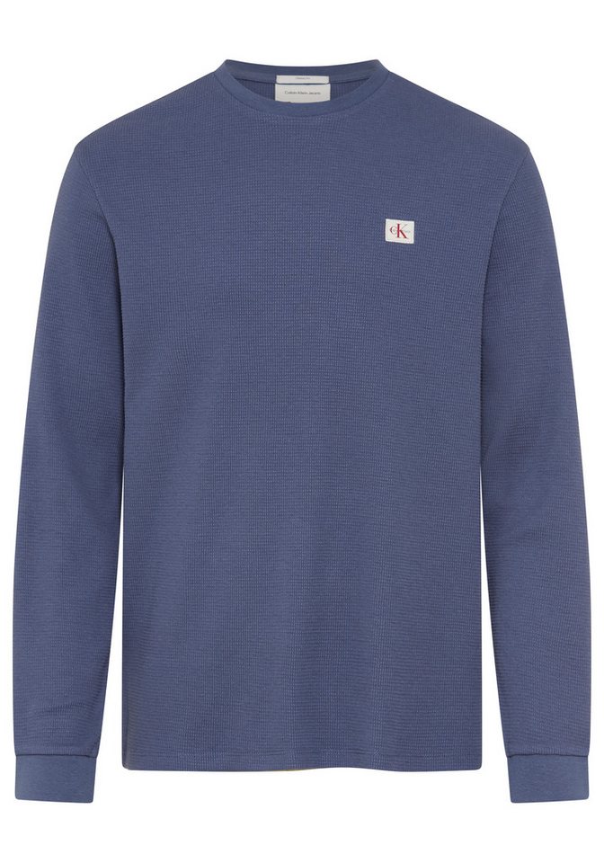 Calvin Klein Jeans Langarmshirt Mit Rundhalsausschnitt – Bild 2 von 3