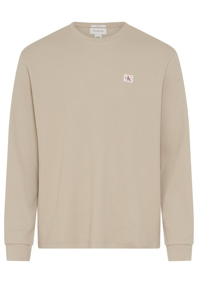 Calvin Klein Jeans Langarmshirt Mit Rundhalsausschnitt – Bild 2 von 3