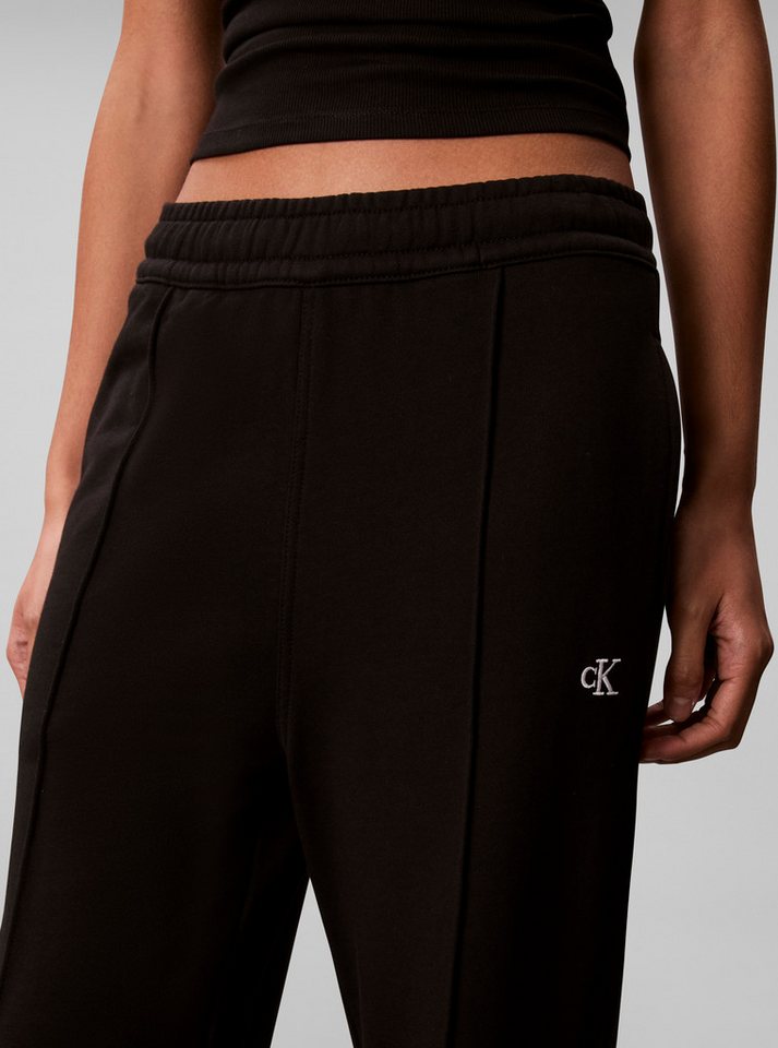 Calvin Klein Jeans Leggings MONOGRAM TERRY TRACKPANT Regular fit mit Bootcut fit – Bild 2 von 5