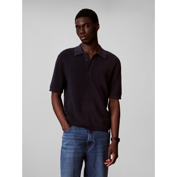Calvin Klein Jeans Polokragenpullover Regular fit mit Polokragen