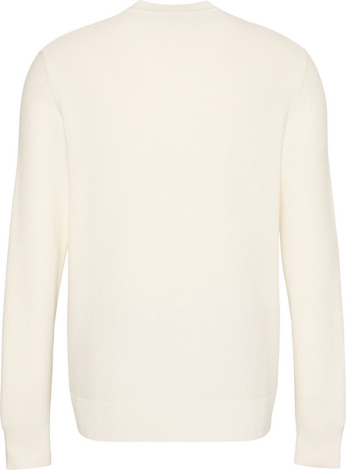 Calvin Klein Jeans Rundhalspullover Regular fit mit Rundhalsausschnitt – Bild 4 von 5