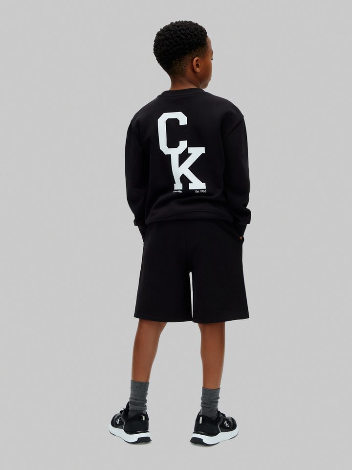 Calvin Klein Jeans Shorts Regular fit mit elastischem Bund für Kinder – Bild 5 von 5