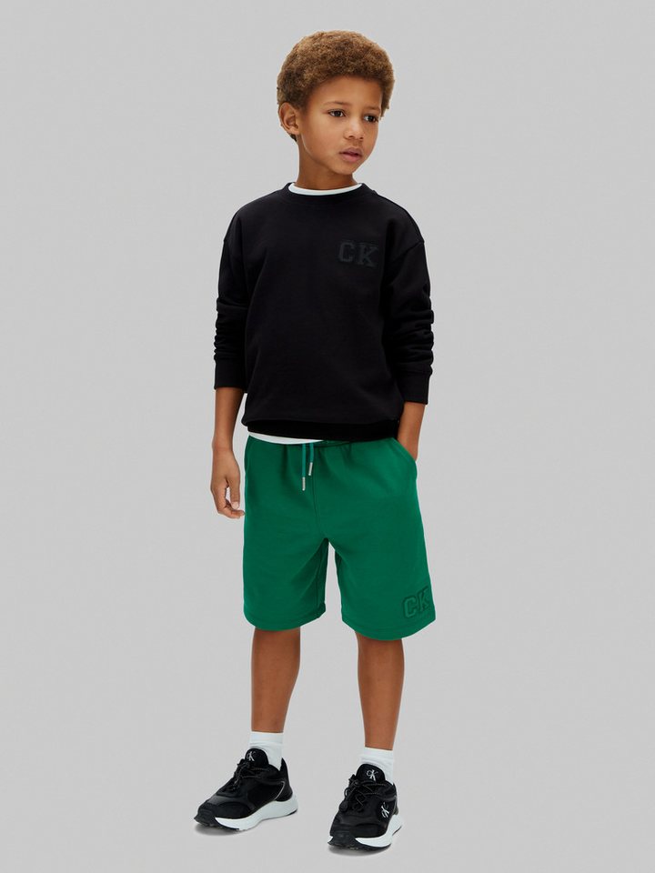 Calvin Klein Jeans Shorts Regular fit mit elastischem Bund für Kinder – Bild 2 von 5