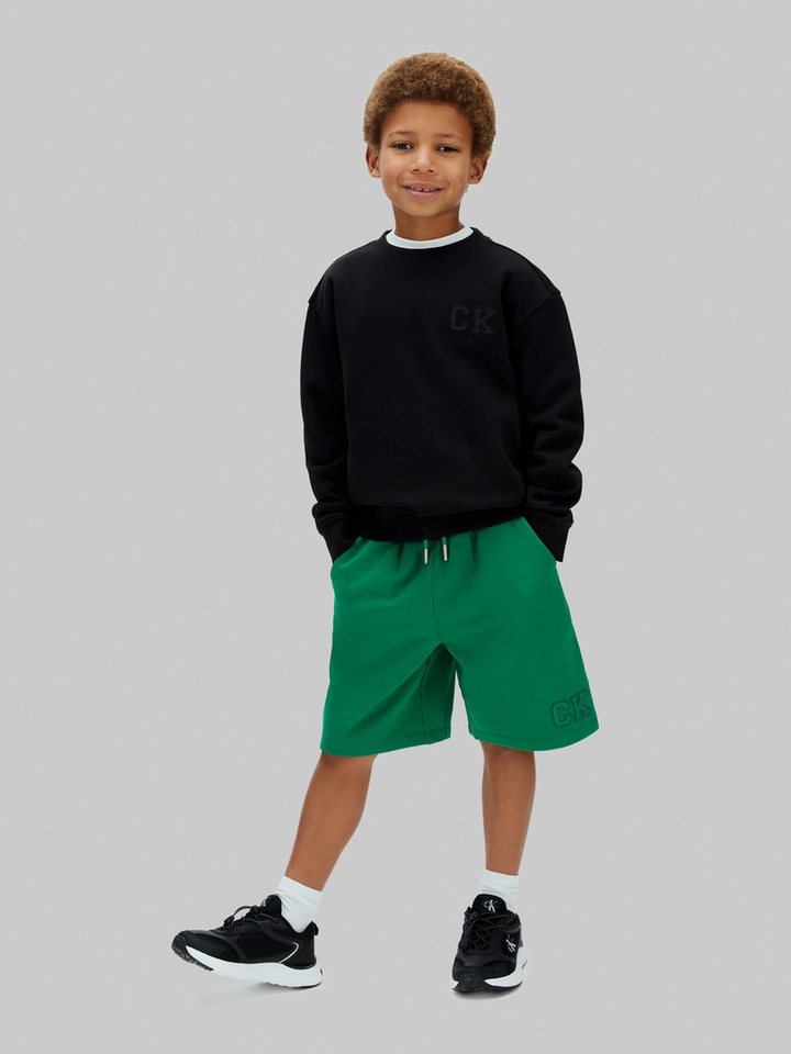 Calvin Klein Jeans Shorts Regular fit mit elastischem Bund für Kinder – Bild 5 von 5
