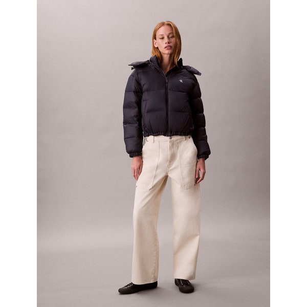 Calvin Klein Jeans Steppjacke ESSENTIAL MIDWEIGHT PUFFER JACKE Mit Rundhalsausschnitt, regular fit