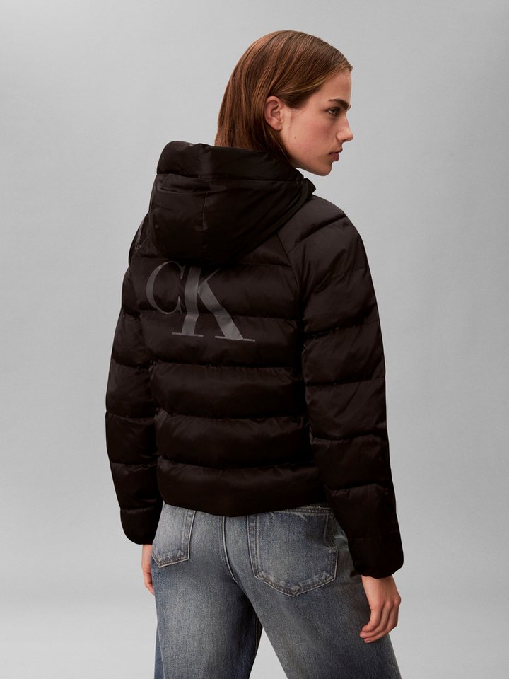 Calvin Klein Jeans Steppjacke Regular fit mit Rundhalsausschnitt – Bild 3 von 5