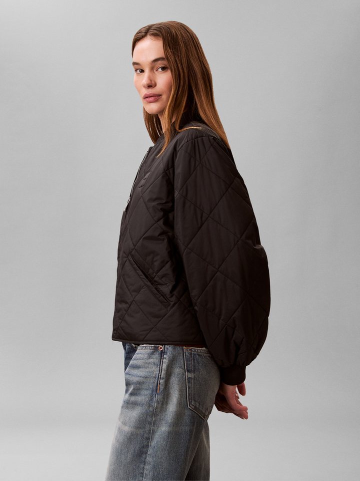 Calvin Klein Jeans Steppjacke Regular fit mit Rundhalsausschnitt – Bild 3 von 5
