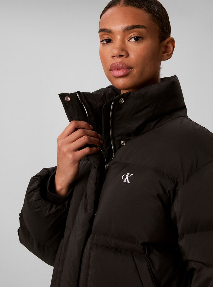 Calvin Klein Jeans Steppjacke RELAXED STAND COLLAR DOWN Regular fit mit Stehkragen – Bild 2 von 5