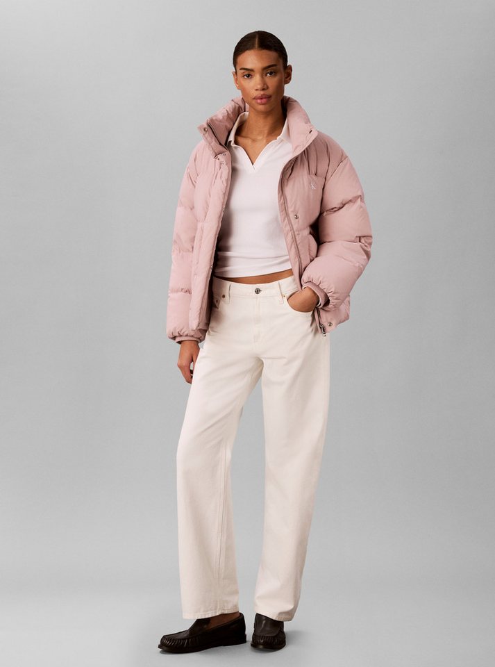Calvin Klein Jeans Steppjacke RELAXED STAND COLLAR DOWN Regular fit mit Stehkragen – Bild 5 von 5