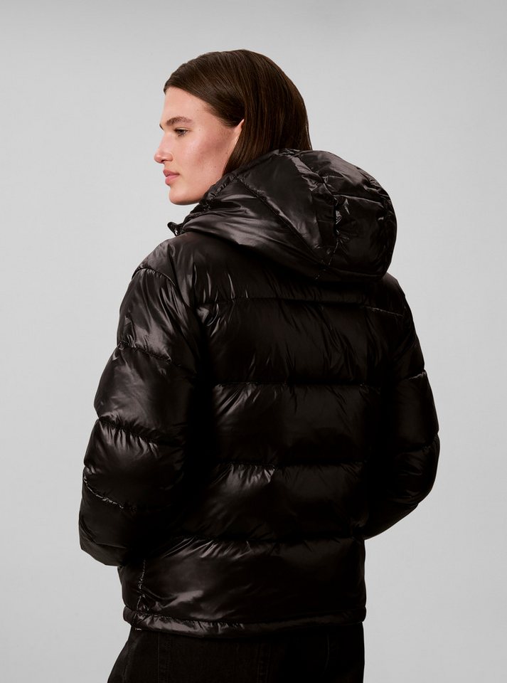 Calvin Klein Jeans Steppjacke SHINE CLASSIC PUFFER Regular fit mit Kapuze – Bild 4 von 5