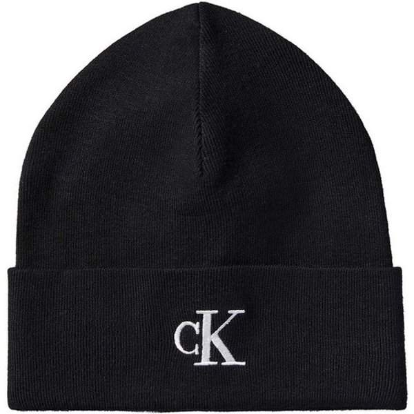 Calvin Klein Jeans Strickmütze mit Markenlogo