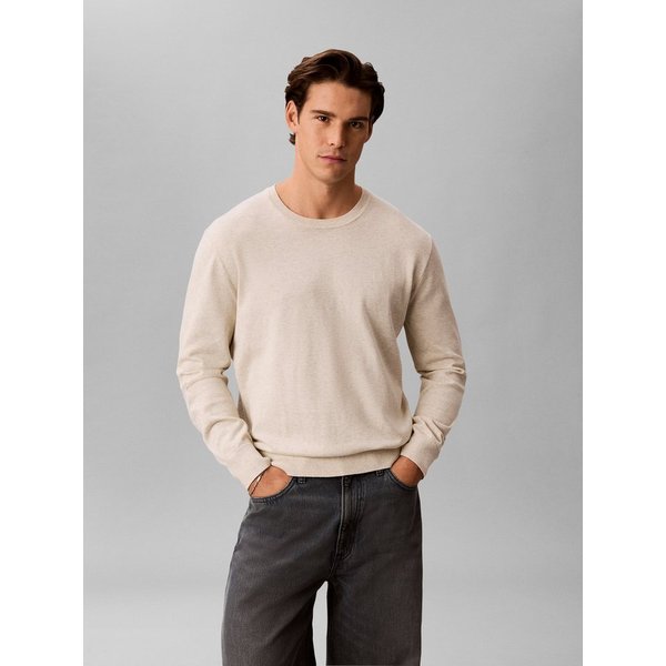 Calvin Klein Jeans Strickpullover Mit Rundhalsausschnitt