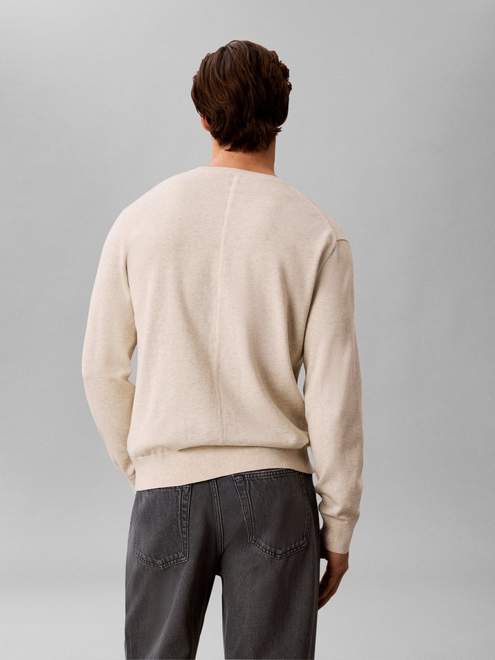 Calvin Klein Jeans Strickpullover Mit Rundhalsausschnitt – Bild 2 von 4