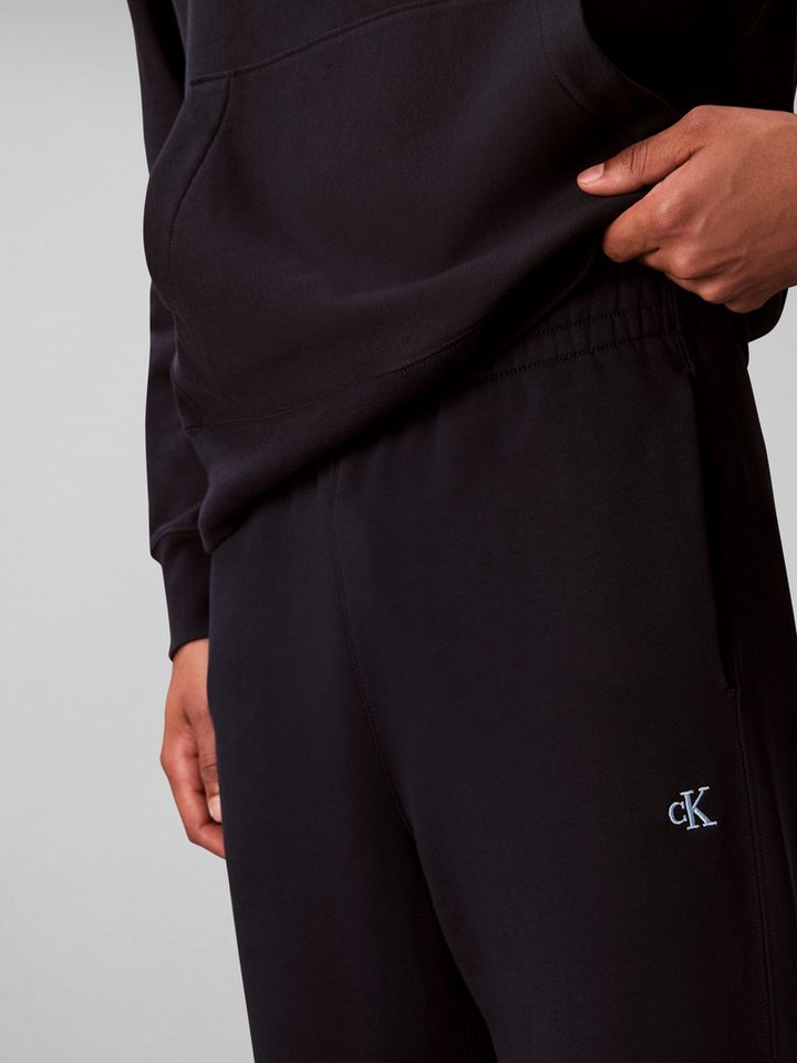 Calvin Klein Jeans Sweathose EU 350TERRY MONOGRAM JOGGER regular fit – Bild 4 von 5