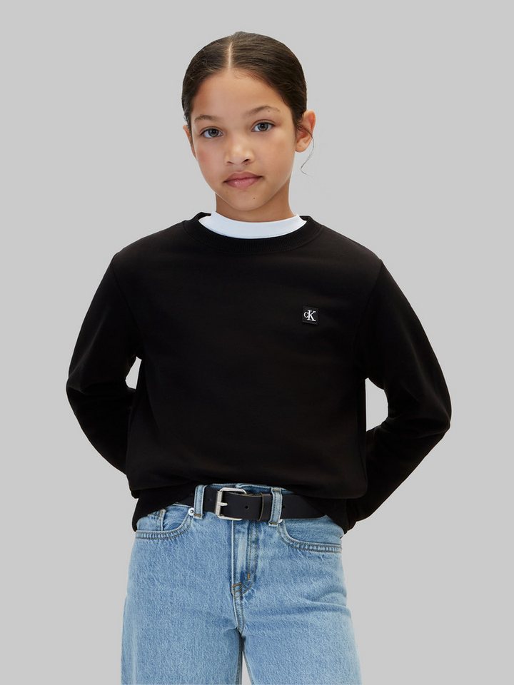 Calvin Klein Jeans Sweatshirt MINI BADGE Regular fit, Badge – Bild 2 von 5