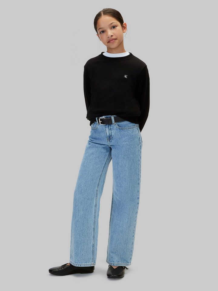 Calvin Klein Jeans Sweatshirt MINI BADGE Regular fit, Badge – Bild 4 von 5