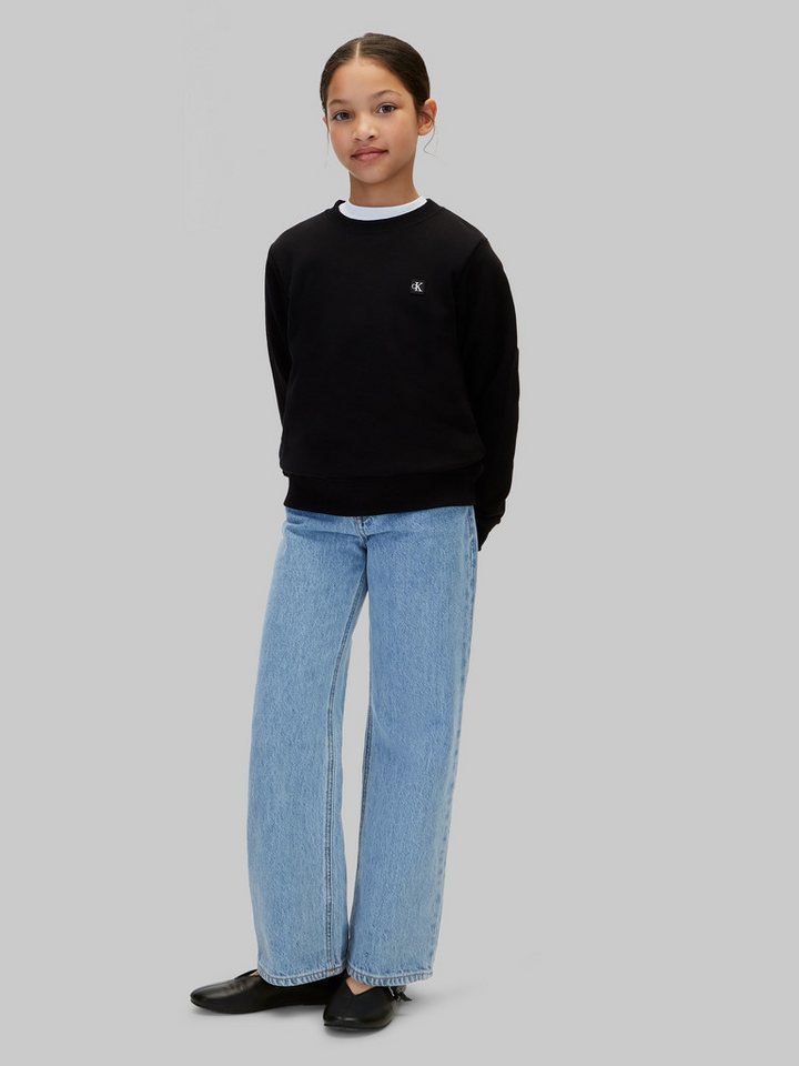 Calvin Klein Jeans Sweatshirt MINI BADGE Regular fit, Badge – Bild 5 von 5