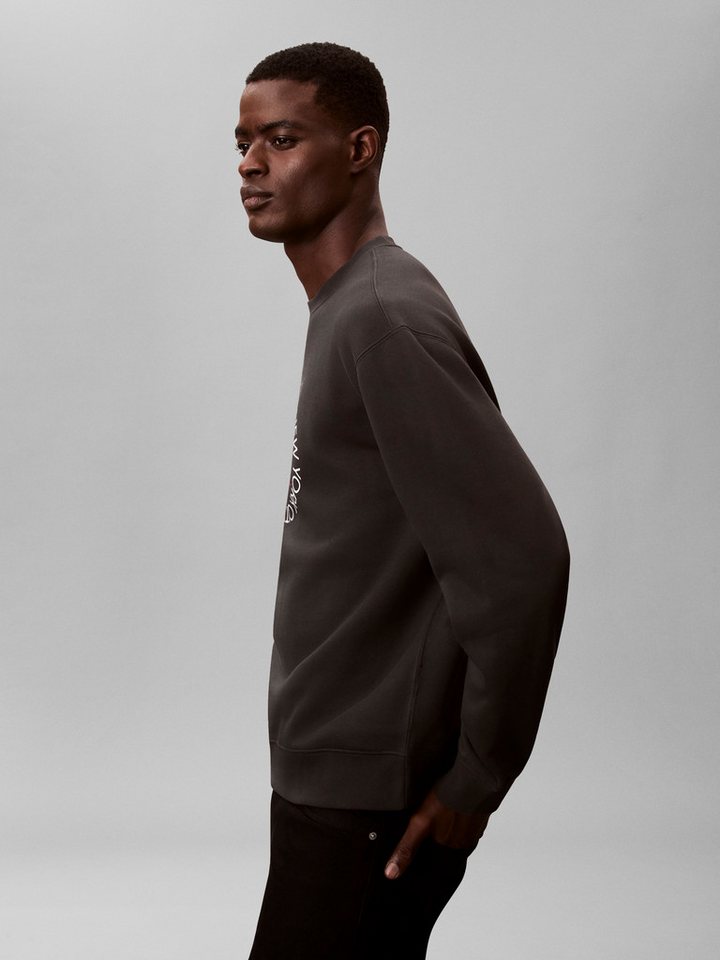 Calvin Klein Jeans Sweatshirt Regular fit mit Rundhalsausschnitt – Bild 3 von 5