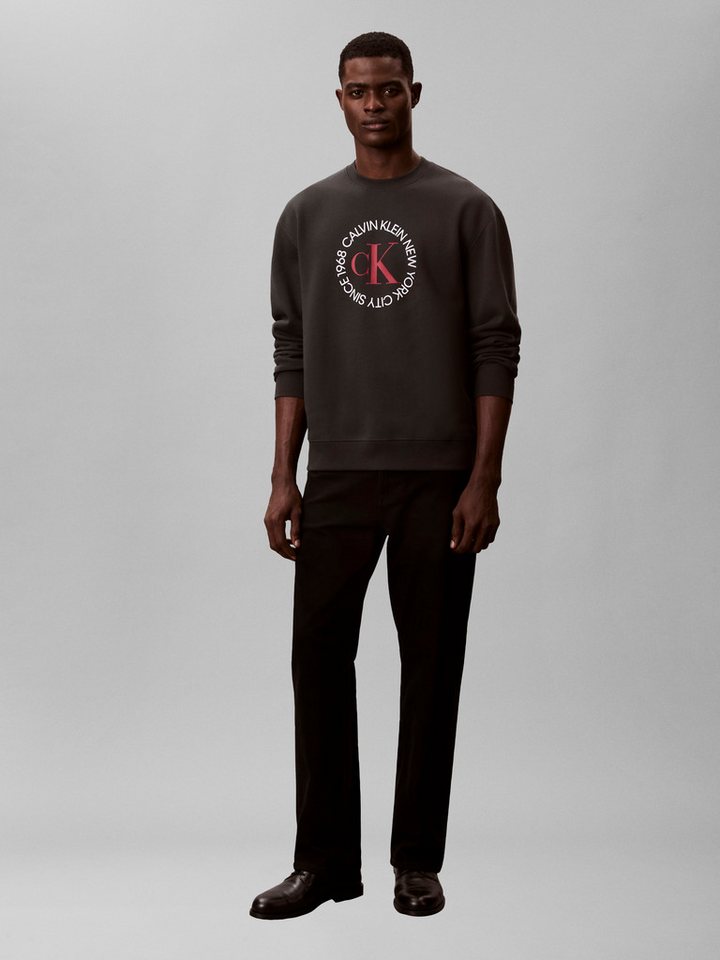 Calvin Klein Jeans Sweatshirt Regular fit mit Rundhalsausschnitt – Bild 5 von 5