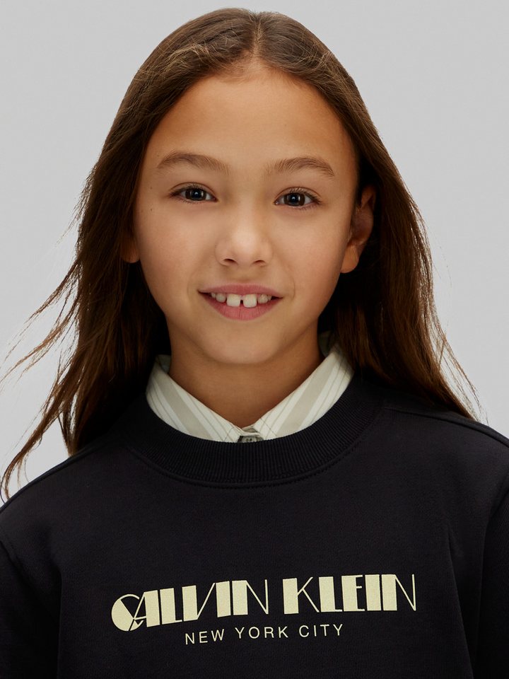 Calvin Klein Jeans Sweatshirt Regular fit, für Kinder bis 16 Jahre – Bild 2 von 5