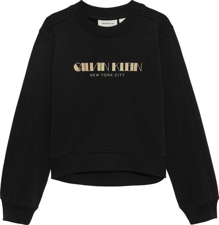 Calvin Klein Jeans Sweatshirt Regular fit, für Kinder bis 16 Jahre – Bild 4 von 5