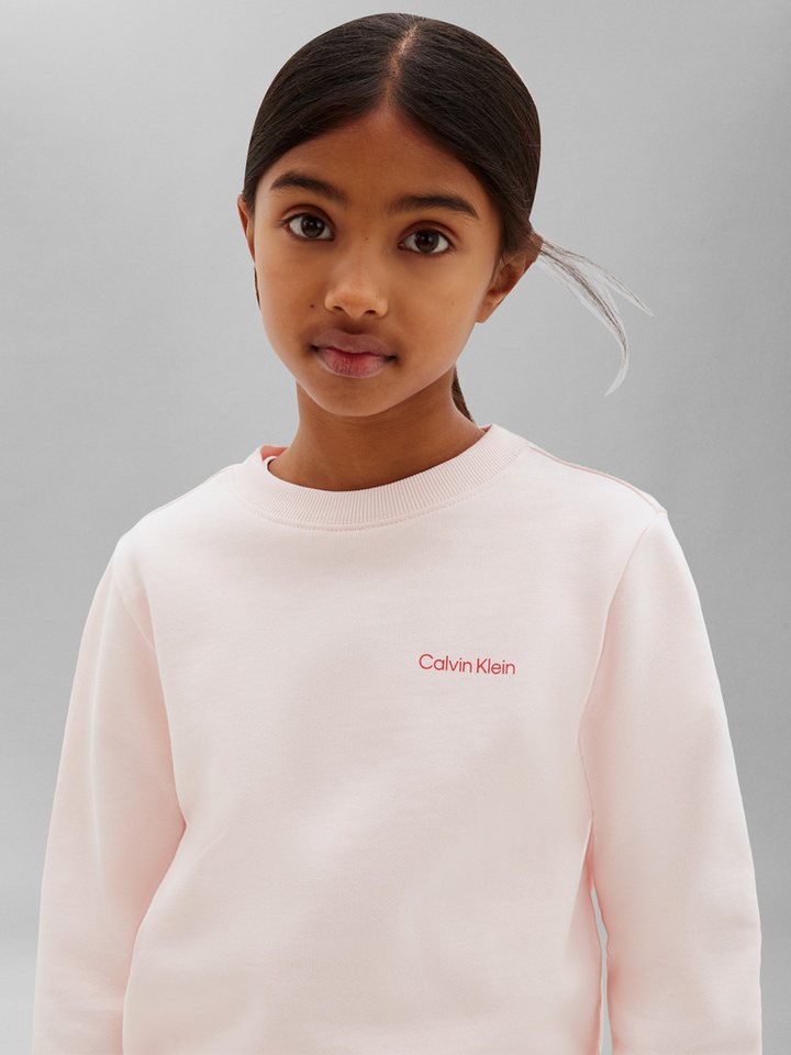 Calvin Klein Jeans Sweatshirt SMALL CHEST LOGO REGULAR Regular fit, Logoschriftzug – Bild 2 von 5