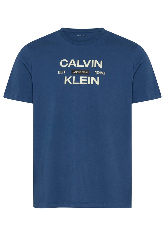 Calvin Klein Jeans T-Shirt CALVINKLEIN STACK GRAP Regular fit mit Print – Bild 2 von 3