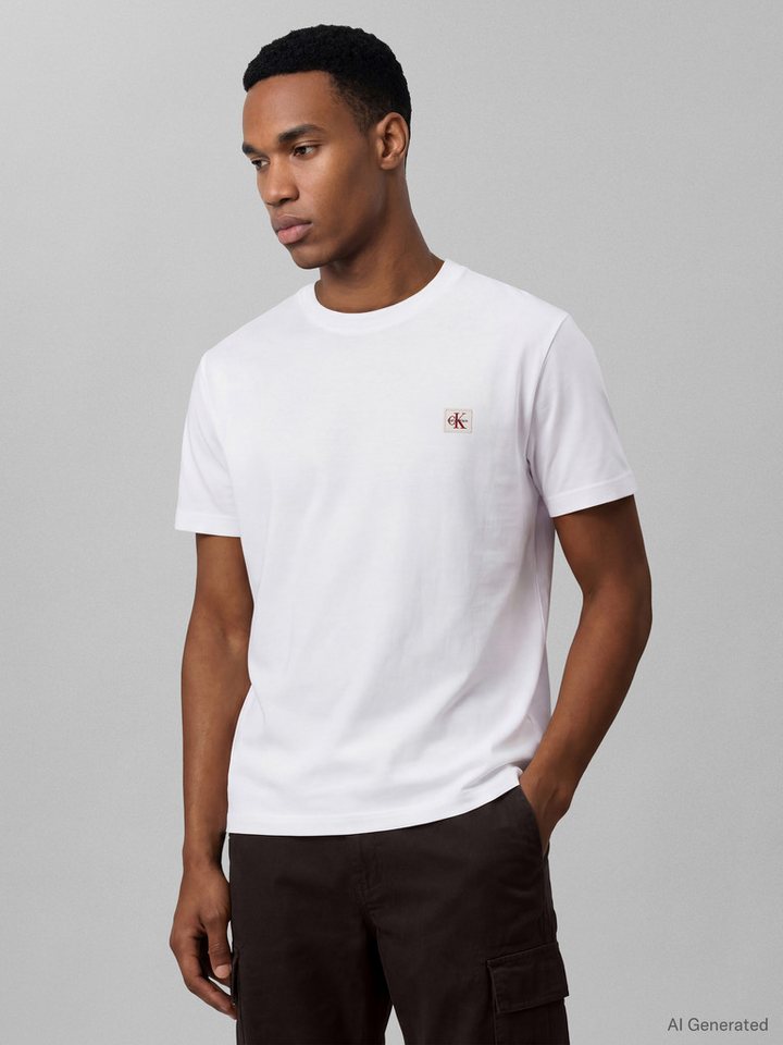 Calvin Klein Jeans T-Shirt (Packung, 2-tlg., 2er-Pack) Mit Rundhalsausschnitt – Bild 2 von 5