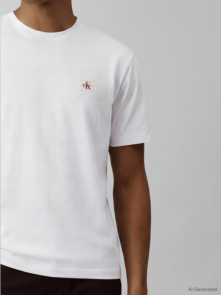 Calvin Klein Jeans T-Shirt (Packung, 2-tlg., 2er-Pack) Mit Rundhalsausschnitt – Bild 4 von 5