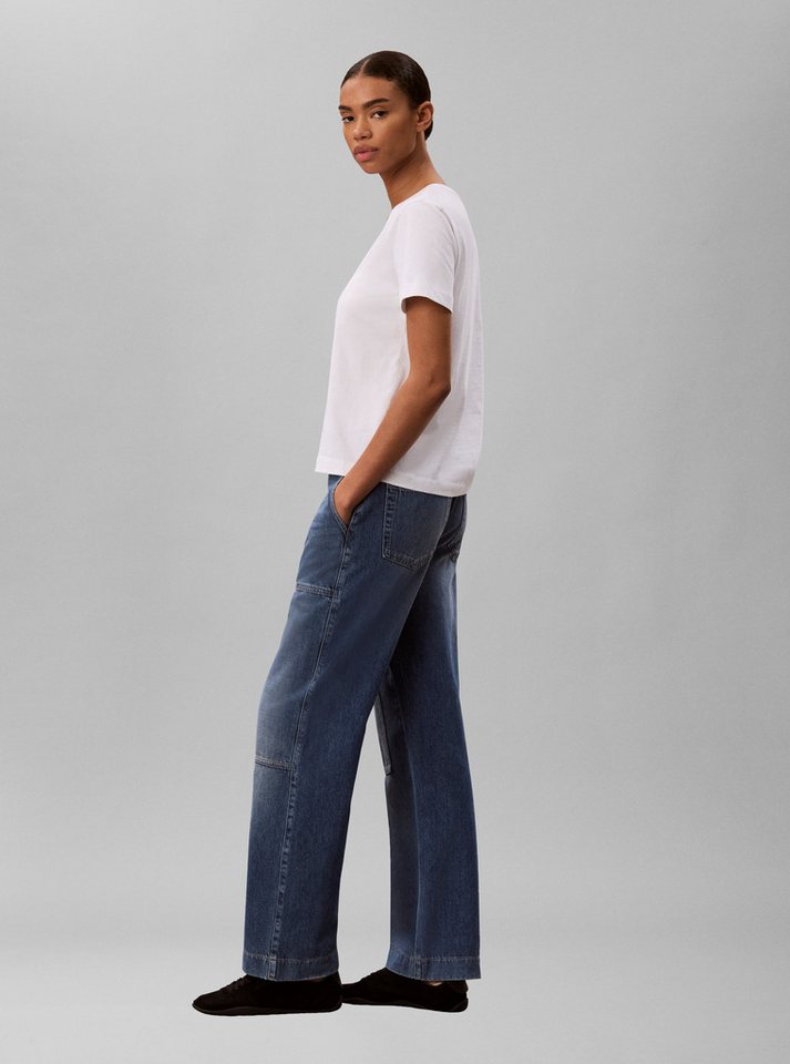 Calvin Klein Jeans T-Shirt (Packung, 2-tlg., 2er-Pack), Logoschriftzug – Bild 5 von 5