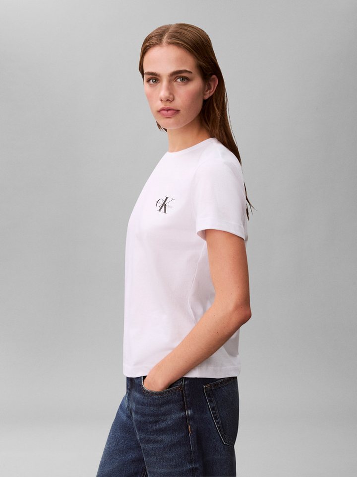 Calvin Klein Jeans T-Shirt (Packung, 2-tlg., 2er-Pack), Logoschriftzug – Bild 3 von 5
