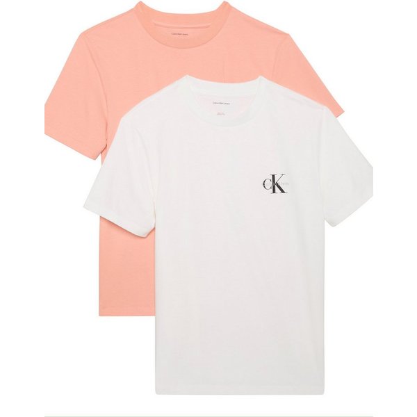 Calvin Klein Jeans T-Shirt (Packung, 2-tlg., 2er-Pack), Logoschriftzug