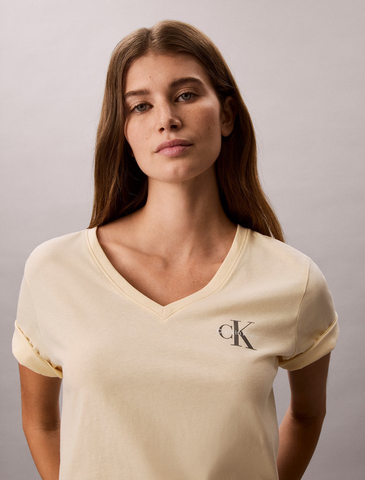 Calvin Klein Jeans T-Shirt (Packung, 2-tlg., 2er-Pack), Logoschriftzug – Bild 3 von 5