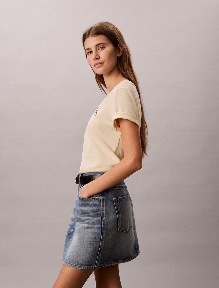 Calvin Klein Jeans T-Shirt (Packung, 2-tlg., 2er-Pack), Logoschriftzug – Bild 4 von 5
