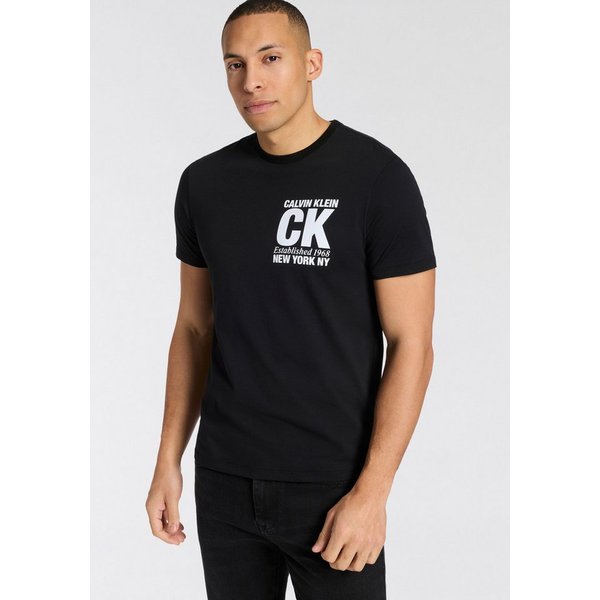 Calvin Klein Jeans T-Shirt Regular fit, mit Rundhalsausschnitt