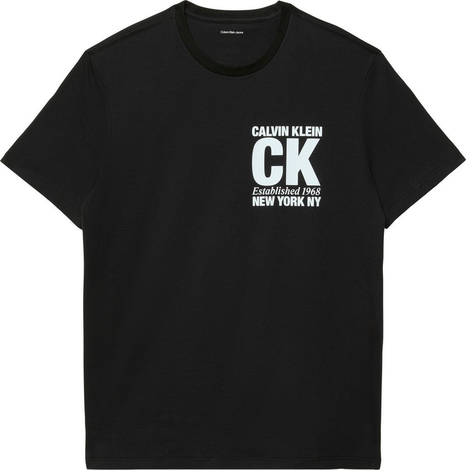 Calvin Klein Jeans T-Shirt Regular fit, mit Rundhalsausschnitt – Bild 4 von 5