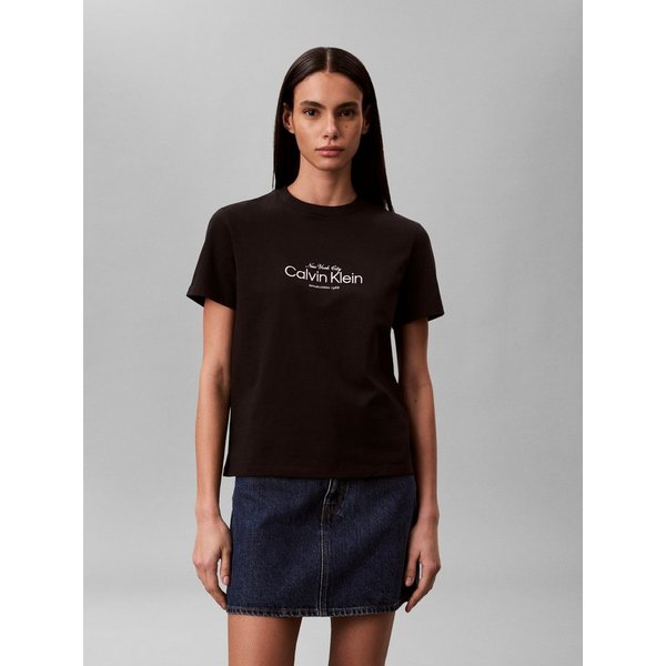 Calvin Klein Jeans T-Shirt Regular fit, mit Logoschriftzug