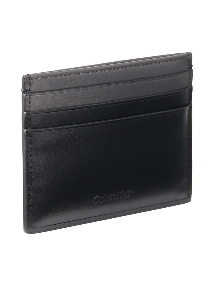 Calvin Klein Kartenetui BOLD CARD CASE, Unisex Visitenkarten, Etui mit CK-Logo – Bild 2 von 5