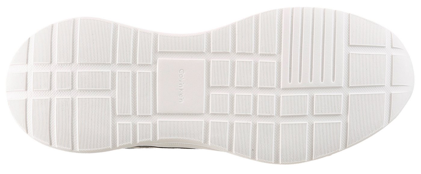 Calvin Klein LIGHT RUNNER SOCK MESH LYCRA Slip-On Sneaker Slipper, Halbschuh, Freizeitsneaker mit Mesh-Einsatz – Bild 3 von 5