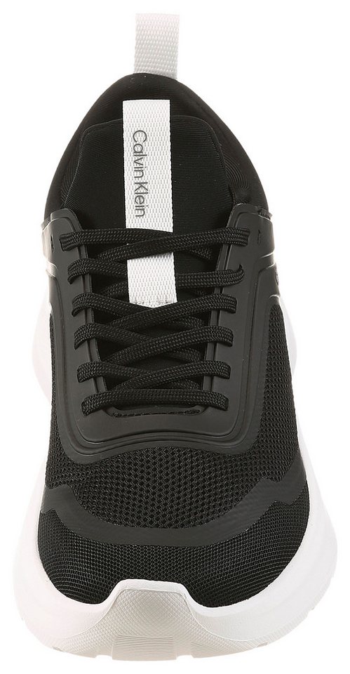 Calvin Klein LIGHT RUNNER SOCK MESH LYCRA Slip-On Sneaker Slipper, Halbschuh, Freizeitsneaker mit Mesh-Einsatz – Bild 4 von 5