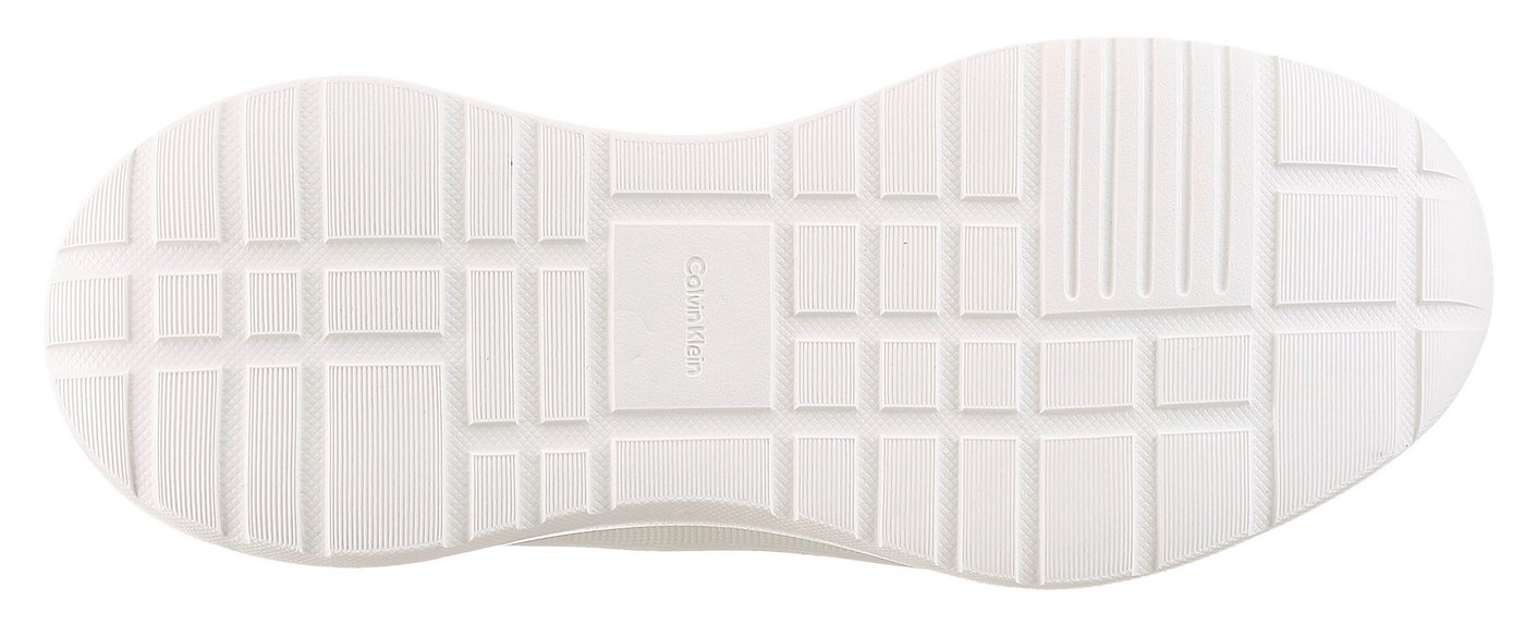 Calvin Klein LIGHT RUNNER SOCK MESH LYCRA Slip-On Sneaker Slipper, Halbschuh, Freizeitsneaker mit Mesh-Einsatz – Bild 3 von 5