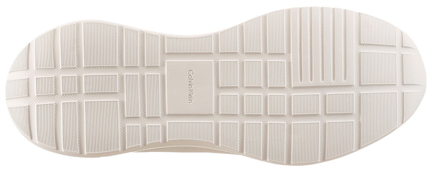 Calvin Klein LIGHT RUNNER SOCK MESH LYCRA Slip-On Sneaker Slipper, Halbschuh, Freizeitsneaker mit Mesh-Einsatz – Bild 3 von 5