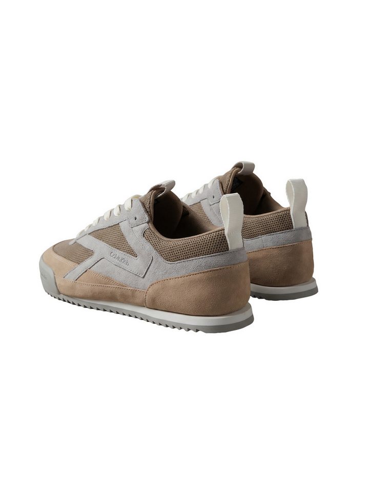 Calvin Klein LOW PRO RUNNER MIX MAT Sneaker Freizeitschuh, Halbschuh, Schnürschuh mit seitlichem Logoschriftzug – Bild 2 von 5