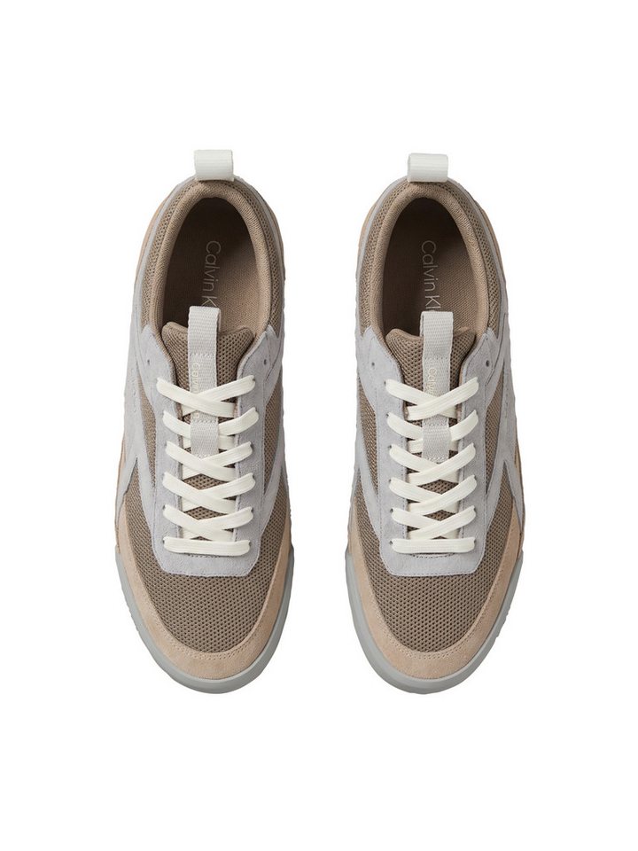 Calvin Klein LOW PRO RUNNER MIX MAT Sneaker Freizeitschuh, Halbschuh, Schnürschuh mit seitlichem Logoschriftzug – Bild 4 von 5