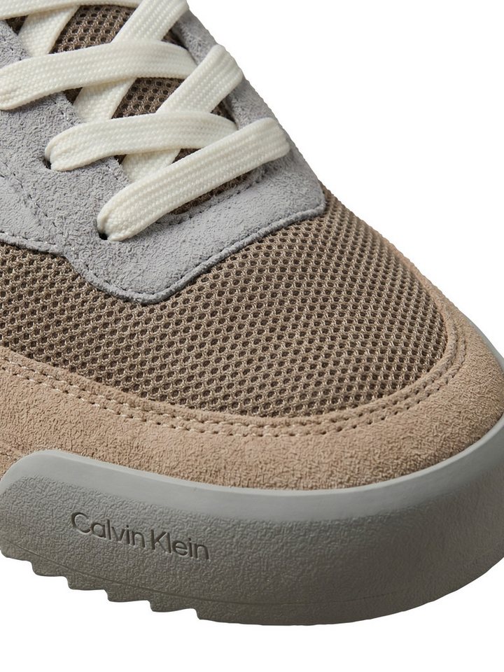 Calvin Klein LOW PRO RUNNER MIX MAT Sneaker Freizeitschuh, Halbschuh, Schnürschuh mit seitlichem Logoschriftzug – Bild 5 von 5