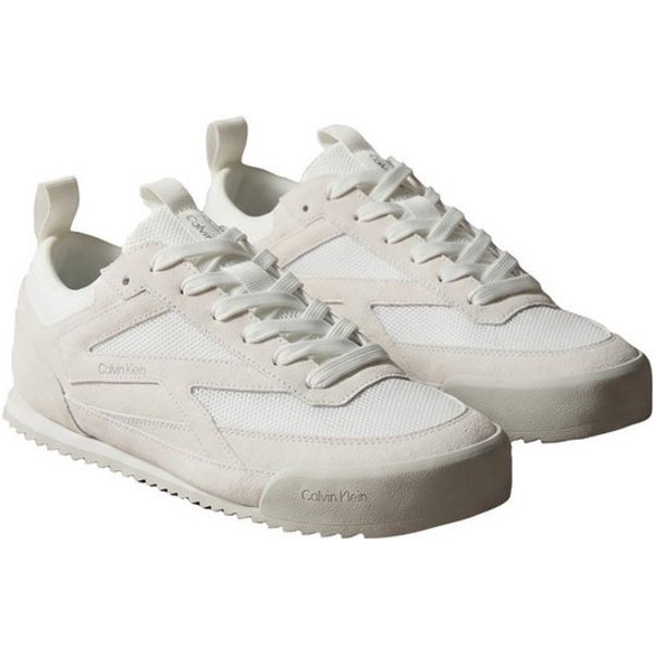 Calvin Klein LOW PRO RUNNER MIX MAT Sneaker Freizeitschuh, Halbschuh, Schnürschuh mit seitlichem Logoschriftzug