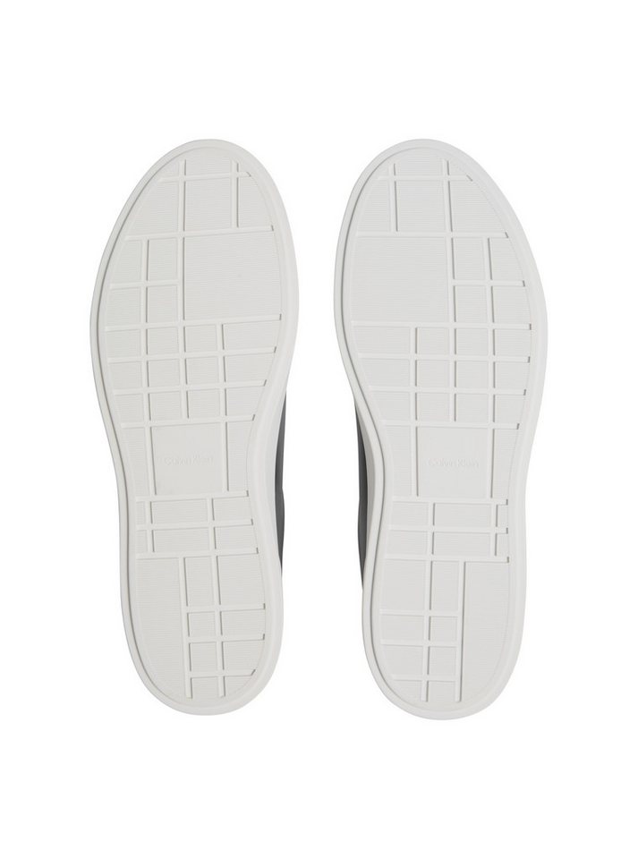 Calvin Klein LOW PROF CUPSOLE LTH Sneaker Freizeitschuh, Halbschuh, Schnürer mit CK-Label – Bild 3 von 5